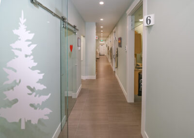 valley dental treatments hallway