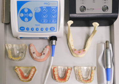 Dental implants examples for customers to understand dental implants overhead